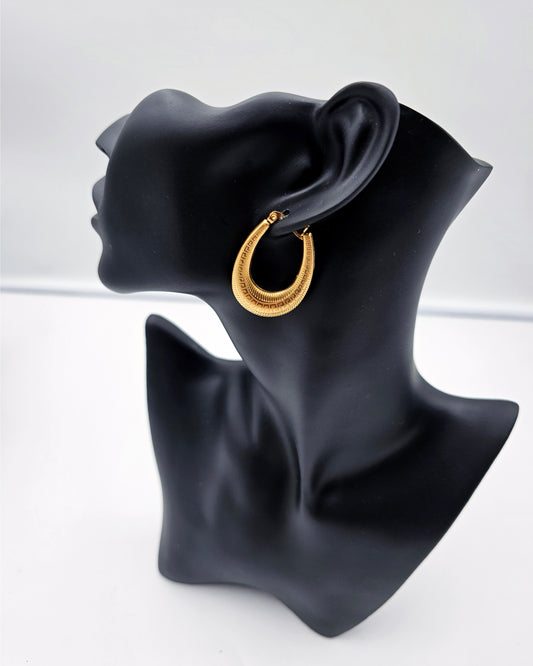 DA 230 MEDIUM EARRING MARKED 750