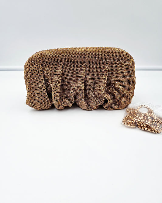 GOLD LUXURY CLUTCH