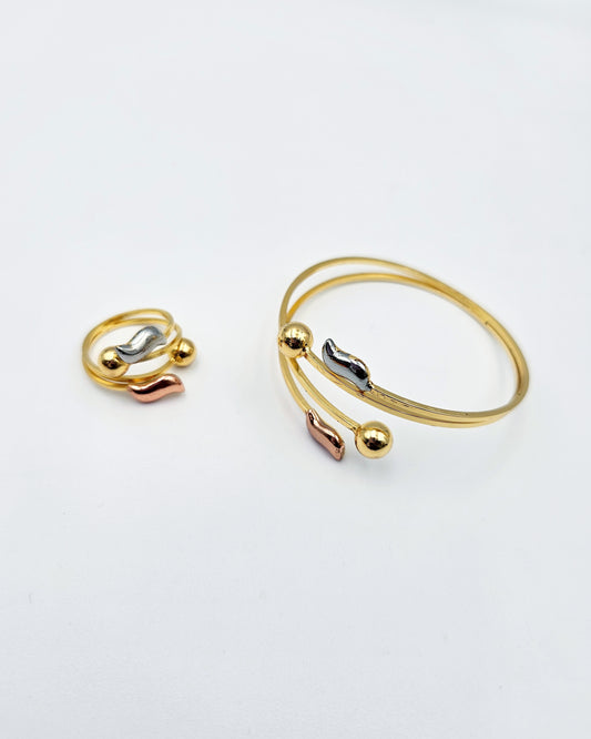 DA 184 BANGLE & RING