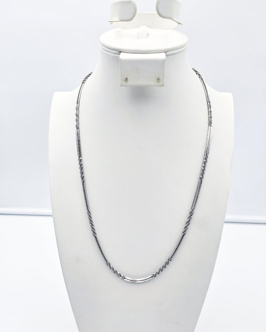 DA 637 23 INCHES STAINLESS STEEL NECKLACE