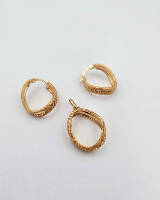 DA 259  EARRING EARRING & PENDANT