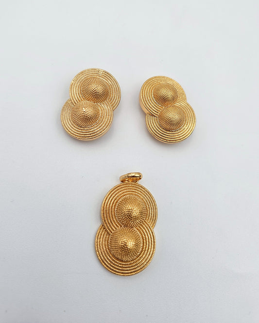 DA 533 EARRING&PENDANT