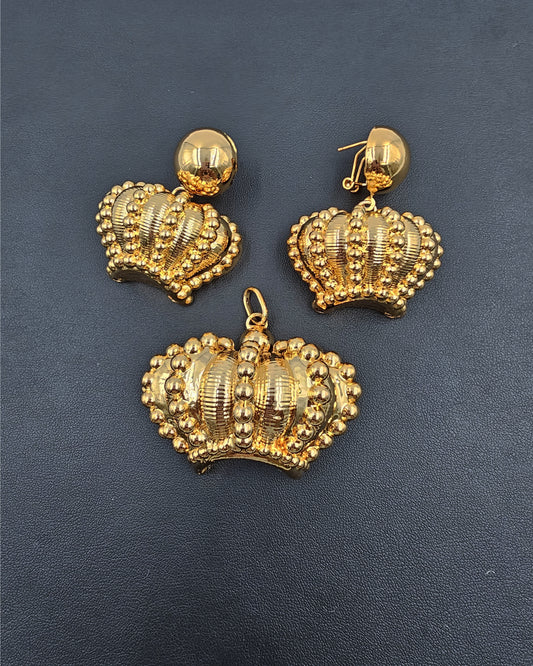 DA 192 EARRING & PENDANT